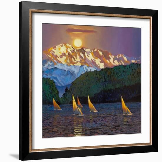 Rugged Coast #10-Max Hayslette-Framed Giclee Print