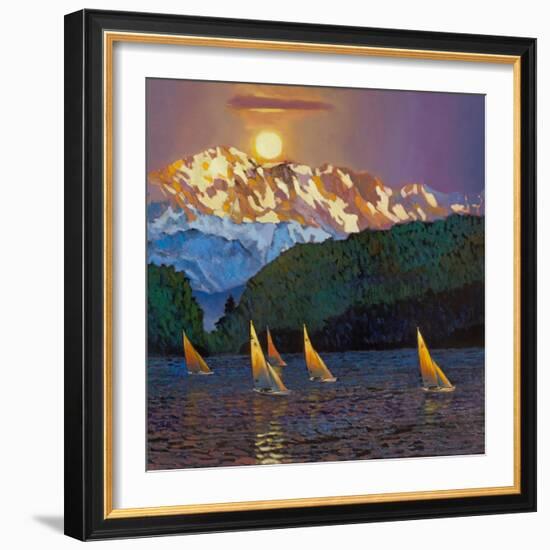 Rugged Coast #10-Max Hayslette-Framed Giclee Print