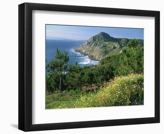 Rugged Coastline of the Lower Estuaries, Galicia, Spain, Europe-Maxwell Duncan-Framed Photographic Print