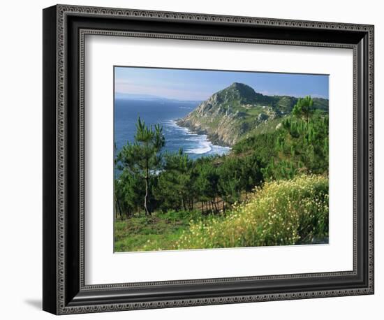 Rugged Coastline of the Lower Estuaries, Galicia, Spain, Europe-Maxwell Duncan-Framed Photographic Print