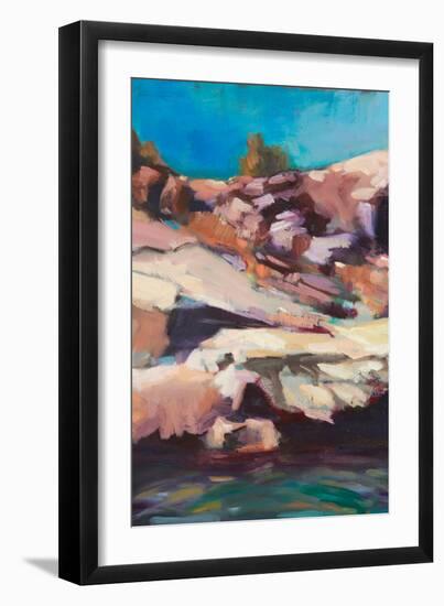 Rugged Shore-Eddie Barbini-Framed Art Print