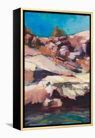 Rugged Shore-Eddie Barbini-Framed Stretched Canvas