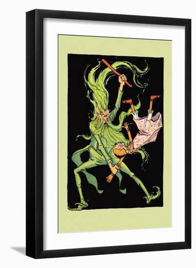 Ruggedo and Peg-John R. Neill-Framed Art Print