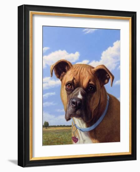 Rugger-James W. Johnson-Framed Giclee Print