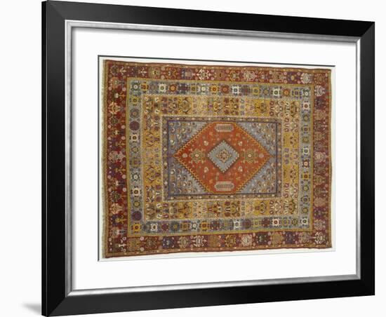 Rugs and Carpets: Africa - Morocco - Carpet-null-Framed Giclee Print