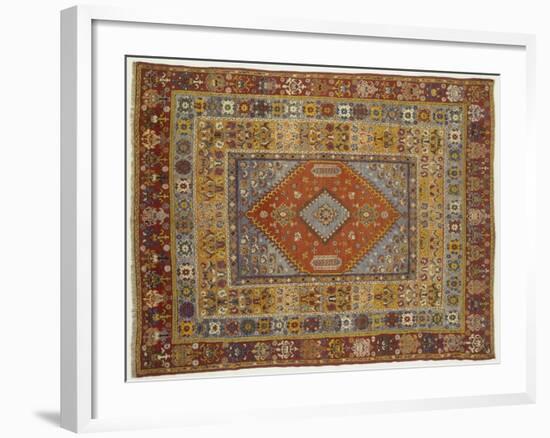 Rugs and Carpets: Africa - Morocco - Carpet-null-Framed Giclee Print