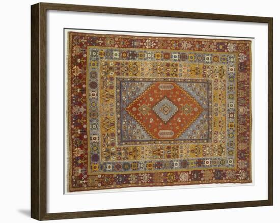 Rugs and Carpets: Africa - Morocco - Carpet-null-Framed Giclee Print