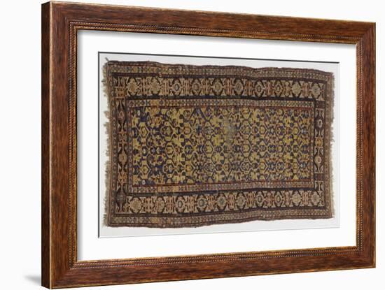 Rugs and Carpets: Azerbaijan - Woollen Kilim Carpet-null-Framed Giclee Print