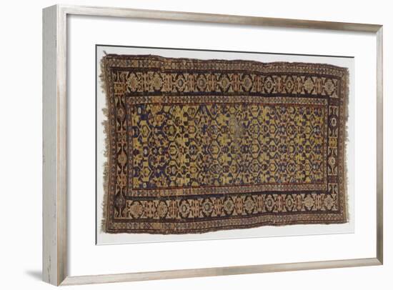 Rugs and Carpets: Azerbaijan - Woollen Kilim Carpet-null-Framed Giclee Print