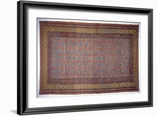 Rugs and Carpets: China - Yarkand Carpet-null-Framed Giclee Print