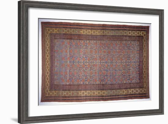 Rugs and Carpets: China - Yarkand Carpet-null-Framed Giclee Print