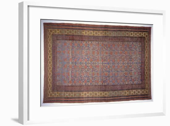 Rugs and Carpets: China - Yarkand Carpet-null-Framed Giclee Print