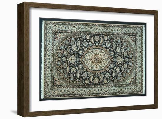 Rugs and Carpets: Iran - Nain Carpet-null-Framed Giclee Print