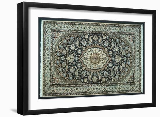 Rugs and Carpets: Iran - Nain Carpet-null-Framed Giclee Print