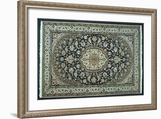 Rugs and Carpets: Iran - Nain Carpet-null-Framed Giclee Print
