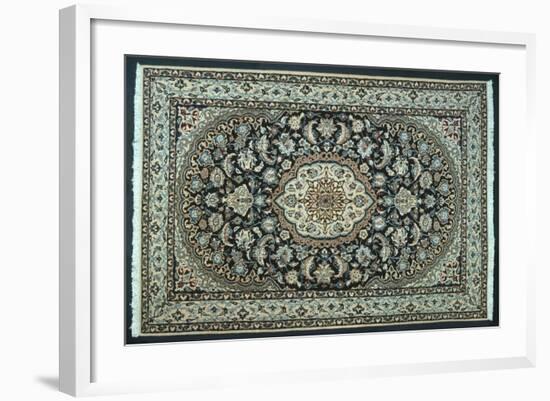 Rugs and Carpets: Iran - Nain Carpet-null-Framed Giclee Print