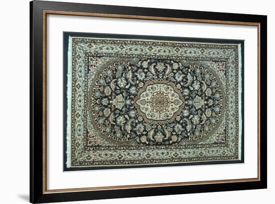 Rugs and Carpets: Iran - Nain Carpet-null-Framed Giclee Print