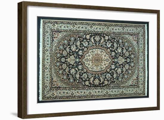 Rugs and Carpets: Iran - Nain Carpet-null-Framed Giclee Print