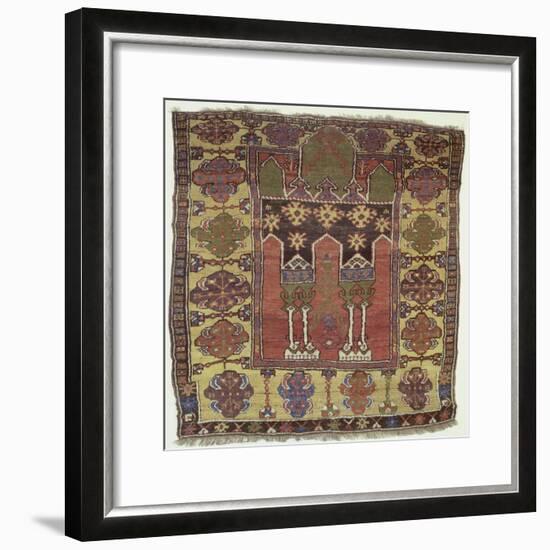 Rugs and Carpets: Turkey - Anatolia - Konya Carpet-null-Framed Giclee Print