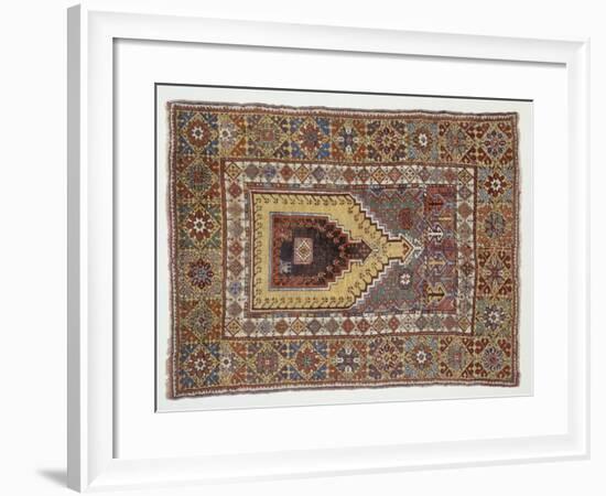 Rugs and Carpets: Turkey - Anatolia - Mudjur Carpet-null-Framed Giclee Print