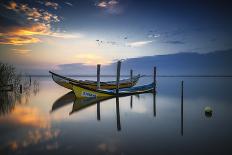 The Boats-Rui Ribeiro-Framed Premier Image Canvas