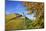 Ruin FŸrstenberg Castle Above the Town Rheindiebach Above Autumn-Coloured Vineyards-Uwe Steffens-Mounted Photographic Print