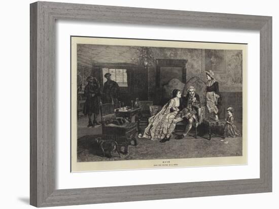 Ruin-Charles Green-Framed Giclee Print