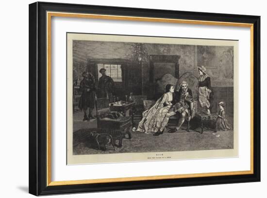 Ruin-Charles Green-Framed Giclee Print