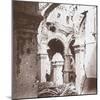 Ruined church, Albert, northern France, c1914-c1918-Unknown-Mounted Photographic Print