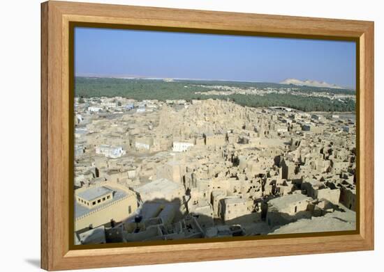 Ruined Citadel, Siwa, Egypt, 1992-Vivienne Sharp-Framed Premier Image Canvas