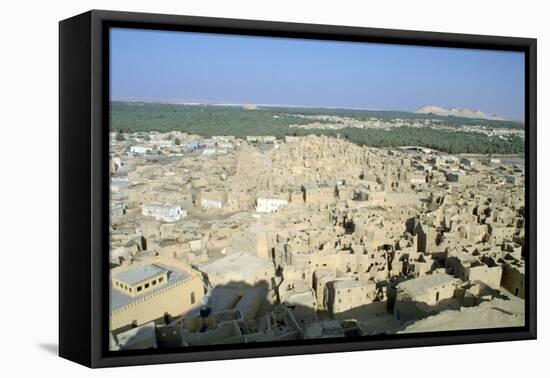 Ruined Citadel, Siwa, Egypt, 1992-Vivienne Sharp-Framed Premier Image Canvas