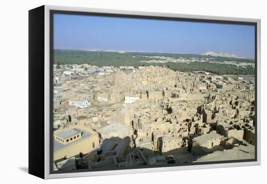 Ruined Citadel, Siwa, Egypt, 1992-Vivienne Sharp-Framed Premier Image Canvas