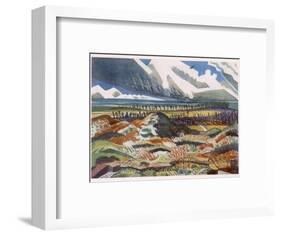Ruined Country, Vimy, British Artists at the Front, Continuation of the Western Front, Nash, 1918-Paul Nash-Framed Giclee Print