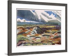 Ruined Country, Vimy, British Artists at the Front, Continuation of the Western Front, Nash, 1918-Paul Nash-Framed Giclee Print