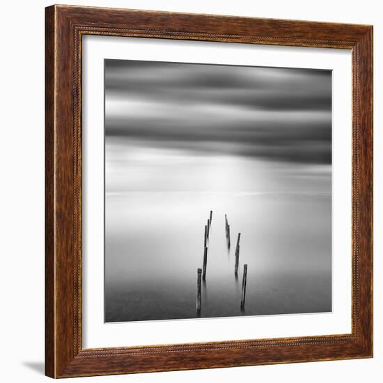 Ruined Pier 05-George Digalakis-Framed Photographic Print