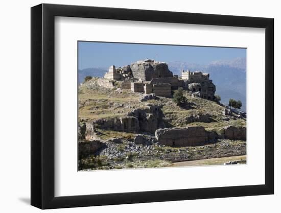 Ruined Stadium and Acropolis, Tlos, Near Kalkan-Stuart Black-Framed Photographic Print