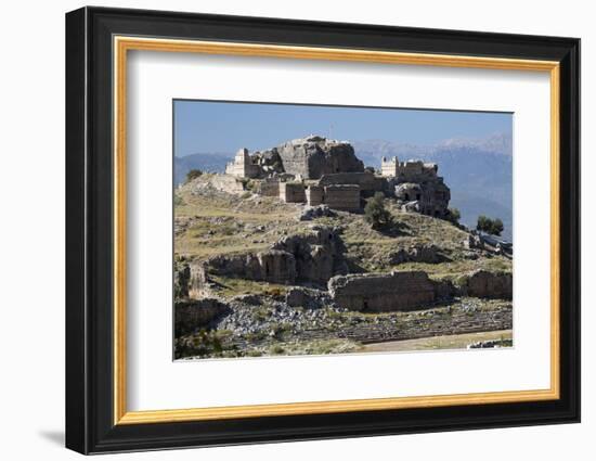 Ruined Stadium and Acropolis, Tlos, Near Kalkan-Stuart Black-Framed Photographic Print