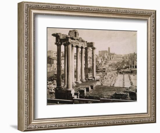 Ruined Temple of Saturn-null-Framed Photographic Print