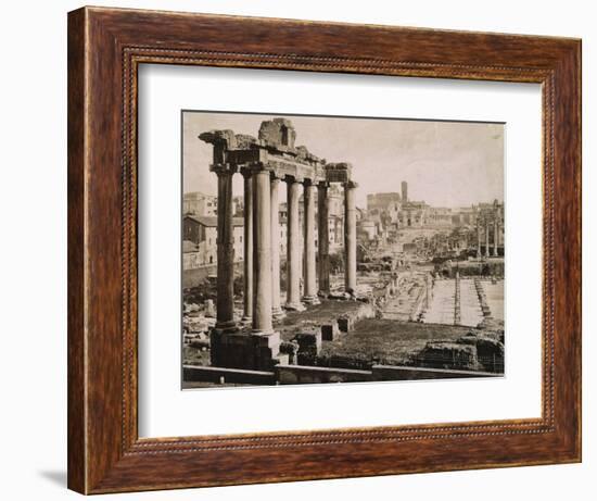 Ruined Temple of Saturn-null-Framed Photographic Print