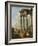 Ruines antiques-Giovanni Paolo Pannini-Framed Giclee Print