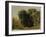 Ruines d'une arcade touffée d'herbes-Pierre Henri de Valenciennes-Framed Giclee Print