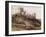 Ruines du château de Coucy-Antoine Alphonse Montfort-Framed Giclee Print