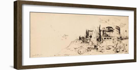 Ruines romaines I-Gerardiaz-Framed Collectable Print