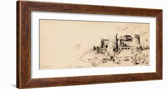 Ruines romaines I-Gerardiaz-Framed Collectable Print