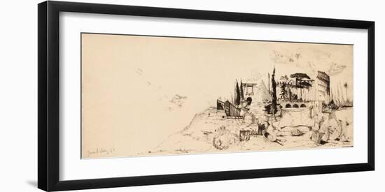 Ruines romaines I-Gerardiaz-Framed Collectable Print