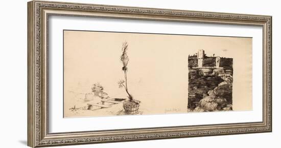 Ruines romaines II-Gerardiaz-Framed Collectable Print