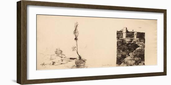 Ruines romaines II-Gerardiaz-Framed Collectable Print