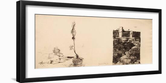 Ruines romaines II-Gerardiaz-Framed Collectable Print