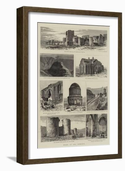 Ruins at Ani, Armenia-null-Framed Giclee Print