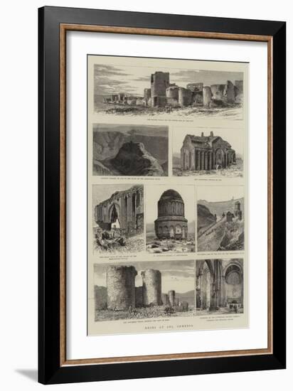 Ruins at Ani, Armenia-null-Framed Giclee Print